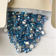 2058 Стразы Light Sapphire AB SS16, 100 штук